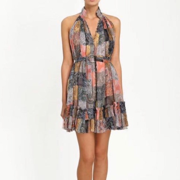 Zimmermann Ninetysix Smock Short Dress 